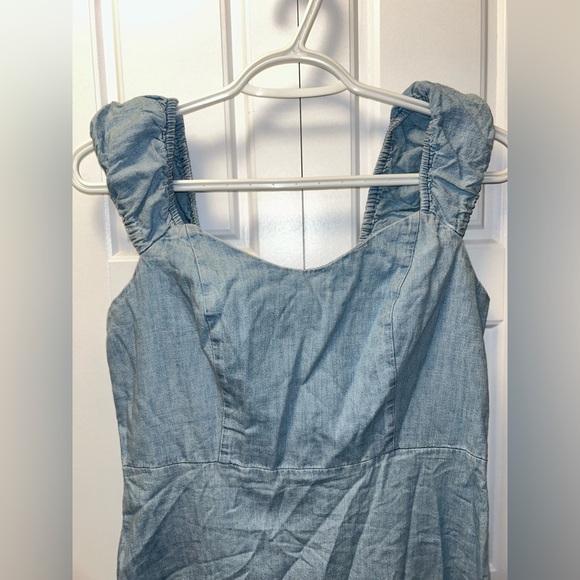 Denim Old Navy Mini Dress size medium - Picture 2 of 4